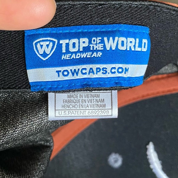 Men's Top of the World Two-Tone One Fit Hat Cap EUC - Picture 8 of 10